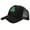 Black1, variant on Baseball Cap Women Men Breathable Mesh Summer Hat Unstructured Design Shamrock Trucker Caps Dad Hats St. Patrick's Day Costume Green