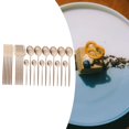 thumbnail image 1 of de cubiertos de cocina portátil, cubiertos de material acero inoxidable para viaje, utensilios de , decoración para en hogar - perfecl cuchara de acero inoxidable, 1 of 8