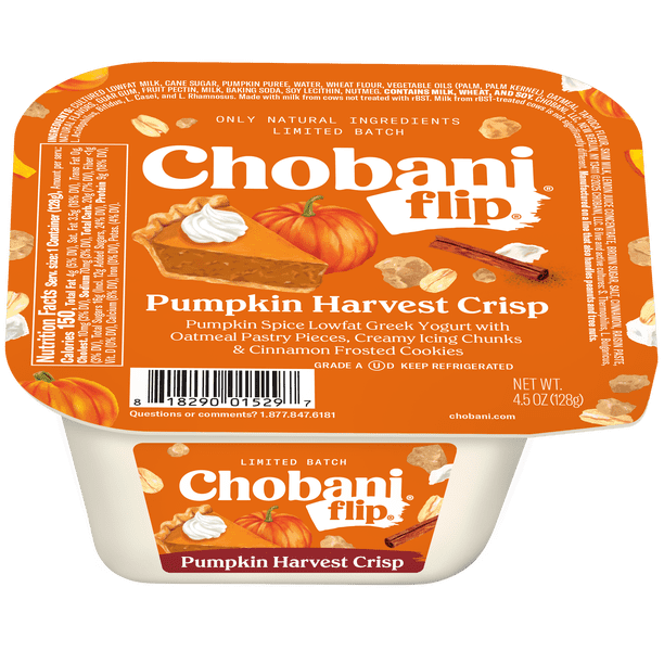 Chobani Pumpkin Flip | Yogurt marketing for supermarkets - Walmart