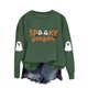 thumbnail image 2 of Heisall Womens Hoodies Halloween Print Round Neck Long Sleeve Loose Casual Sweatshirts, 2 of 8