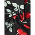 thumbnail image 5 of INSPIRE CHIC Women's Racerback Sleepdress with Pockets Soft Adjustable Strap Nightgown Loungewear XS Cherries, 5 of 6