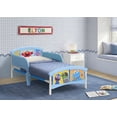 thumbnail image 5 of Delta Children Sesame Street Elmo Plastic Toddler Bed, Red and Blue, 5 of 10