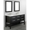 thumbnail image 2 of Bosconi SB-250-5 60 in. Double Bathroom Vanity Set, 2 of 11