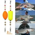 thumbnail image 5 of Popping Corks for Saltwater Freshwater Fishing Popper Floats Redfish Speckled Trout Sheepshead Flounder Yellow, 5 of 6