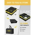 thumbnail image 5 of 2025 New 64" x 39" Universal Roof Rack Carrier Basket, 200 Lbs Capacity Roof Cargo Basket with Extension Luggage Holder Basket Heavy Duty for SUVs, Trucks, Vehicles, 5 of 7