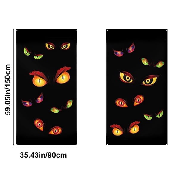 Halloween Effrayant Squelette OS Fenêtre Stickers Miroir Fête Pièce