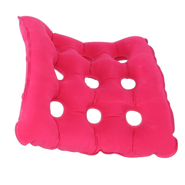 Cojín De Asiento De Aire Cojín De Silla Inflable De Alivio De Presión De Forma Cuadrada 19 X 19 Pulgadas Con Agujeros Para Silla ANGGREK Otros