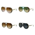 thumbnail image 4 of Elegant Round Frame Sun Glasses Gradient Lenses Eye Glasses For Casual Outings Travel Essential Women Daily Wear, 4 of 8