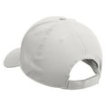 thumbnail image 3 of Silver Fishing Bait Icon Embroidered Low Profile Cap - White OSFM, 3 of 5