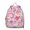 Pink-93, variant on Watercolor Flower Pattern Students Backpack - Vintage Botanical Garden Print with Bright Tropical Flower and Leaves, Lightweight Oxford Fabric