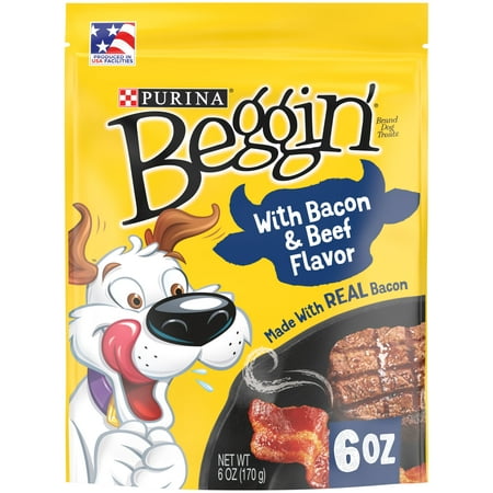 UPC 038100615572 product image for Purina Beggin  Strips Adult Jerky Dog Snacks Dog Treats  Bacon and Beef Flavors | upcitemdb.com