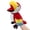 C, variant on YIFAEUX Plush Parrot Hand Puppet with Moving Mouth Interactive Zoo Animal Toy for Kids Adults Soft Stuffed Bird Puppet for Role Play Storytelling Christmas Birthday Gift