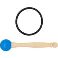 thumbnail image 1 of WASHWEPE 1 Set Singing Bowl Striker Rubber Head Sound Production Performance, 1 of 8