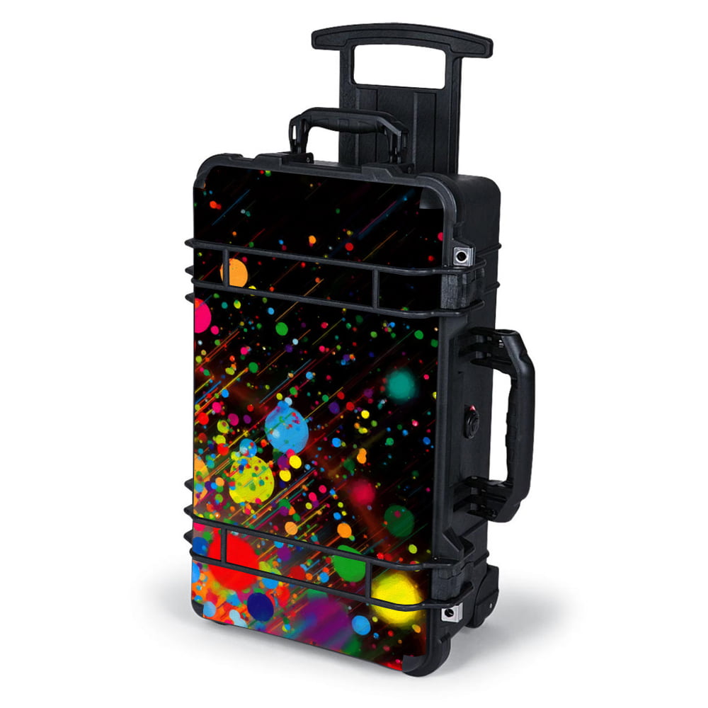 Skin Decal Vinyl Wrap for Pelican Case 1510 Skins Stickers Cover colorful paint splatter