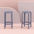 thumbnail image 2 of Compamia Tom Resin Counter Stool in Dark Gray finish, 2 of 5