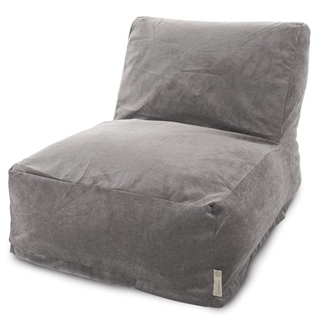 Majestic Home Goods Villa Vintage Bean Bag Chair Lounger Walmart Com