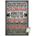 thumbnail image 1 of Challenge Your Limits Wall Poster, 14.725" x 22.375", 1 of 4