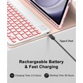 thumbnail image 3 of Funda con teclado SENGBIRCH para Samsung Galaxy Tab A9 Plus 11", 3 of 8