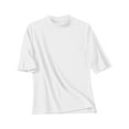 thumbnail image 3 of Women's Slim Fit Neck 3/4 Sleeve T-Shirt Stretchy Soft Comfortable Casual Basic Tee Tops for Everyday Wear, 3 of 3