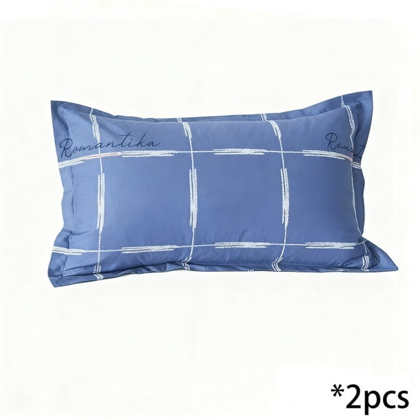 Funda de Almohada Cepillada para Estudiantes, Funda de Almohada Transpirable, Funda de Almohada Individual para Adultos, Funda de Almohada Extra Grande, Adecuada para Ropa de Cama Del Dormitorio.