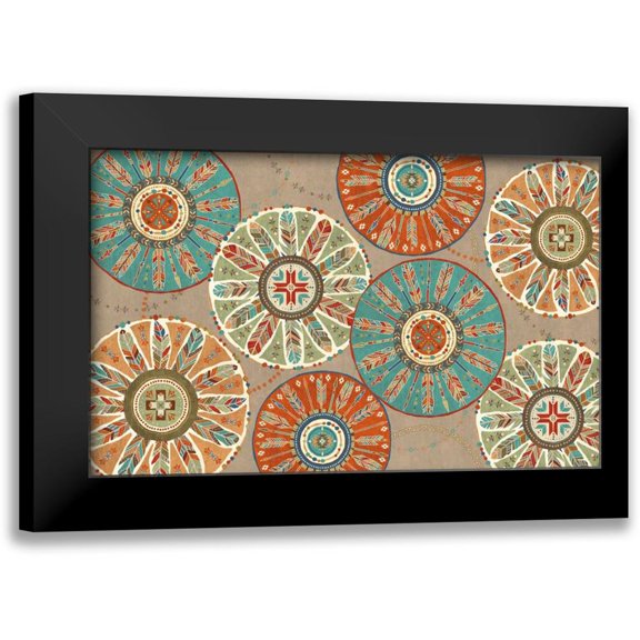 Charron, Veronique 14x10 Black Modern Framed Museum Art Print Titled - Southwest at Heart XII