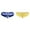 B-Blue 1PCS & Yellow 1PCS, variant on 2 Pack(Purple 1PCS & White 1PCS) Multipack Pack Set Mens Personality Casual Mini Mens Latex Thong Underwear T Pants Jock Strap Transparent Lace