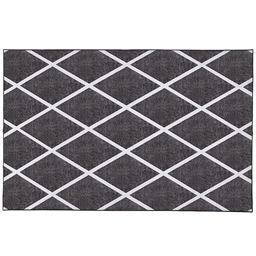 SkidResistant Carpet Indoor Area Rug Floor Mat Diamond Trellis