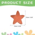 thumbnail image 2 of 272pcs Pre-made Origami Lucky Stars Paper Wishing Star Orange Red for Best Wish Christmas, 2 of 8