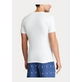 thumbnail image 3 of Polo Ralph Lauren Men's Classic Fit Cotton Solid V-Neck T-Shirts White M, 3 of 4