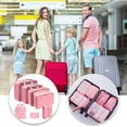 thumbnail image 5 of Home textile storage,Packing Cubes For Travel 8Pcs Travel Cubes Set Foldable Suitcase Organizer Lightweight Luggage Storage Bag, 5 of 7