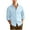 1 Light Blue, variant on Mens Shirt Smart Casual Jacquard Shirts Long Sleeve Button Up Shirt Slim Fit Designer Shirts Vintage Plain Colour Tops Turndown Collar Overshirt Spring Daily Wear for Men