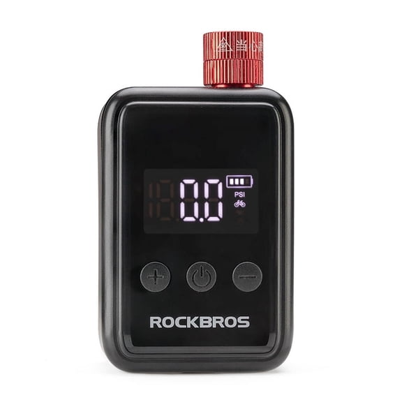 ROCKBROS Mini Electric Bike Pump, 150 PSI High Pressure Compatible & Lightweight​