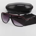 thumbnail image 2 of Gafas De Sol Carrera De Nueva Moda Para Hombres Con Estuche De PU Marco Grande Conducción Hombre Mujer Deportes Al Aire Libre, 2 of 4