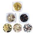 thumbnail image 2 of 3 Box 360pcs Manicures Tool Pumpkin Witch Patterned Nail Patches (Golden,Black), 2 of 9