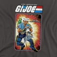 thumbnail image 2 of G.I. Joe Shipwreck Card Unisex Adult T-Shirt, Charcoal, 2X-Large, 2 of 6