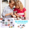 thumbnail image 3 of karymi Christmas Gift 12 Kinds Of Mixed Natural Crystal Specimens Early Education Collection Gift Box, 3 of 7