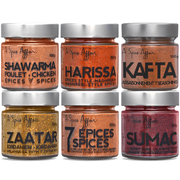 A Spice Affair's 1001 Arabian Nights 6 Variety Pack