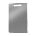 thumbnail image 2 of Titanium Cutting Board for Kitchen,100% pure Titanium Cutting Board for Kitchen,Easy to Clean–Hygienic,Durable, and Safe,Perfect Size Use for Cutting Meats,Fruits And Vegetables(S), 2 of 14