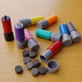 thumbnail image 4 of FOMIYES 20Ud Estuche Para Sellos Redondo Para Manualidades Con Clásico Y Colores Variados, 4 of 8
