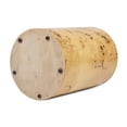 thumbnail image 4 of Nebula 22" Accent Pillar Side Table Warm Natural Brown Burl Wood, 4 of 8
