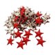 thumbnail image 1 of 2x 50x Remaches Metálicos de Estrella Remaches Clavos de Remache Sujetadores de Punto para Bolsa de Cinturón de material cuero Hugo Pernos prisioneros del remache del metal de la estrella, 1 of 8
