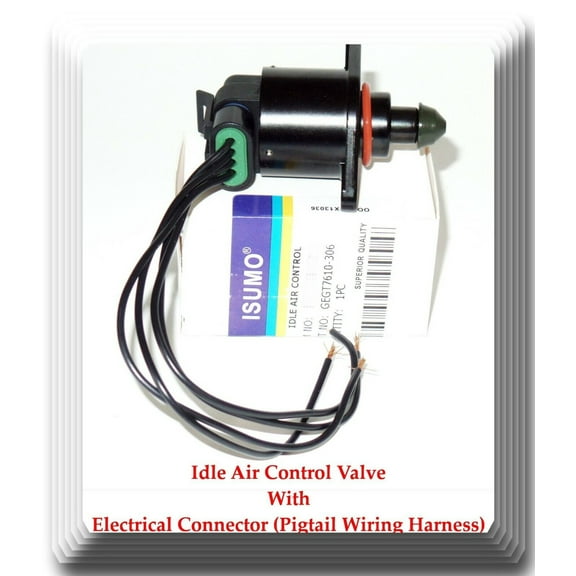 Idle Air Control Valve W/Connector Fits:Buick Chevrolet Pontiac Oldsmobile