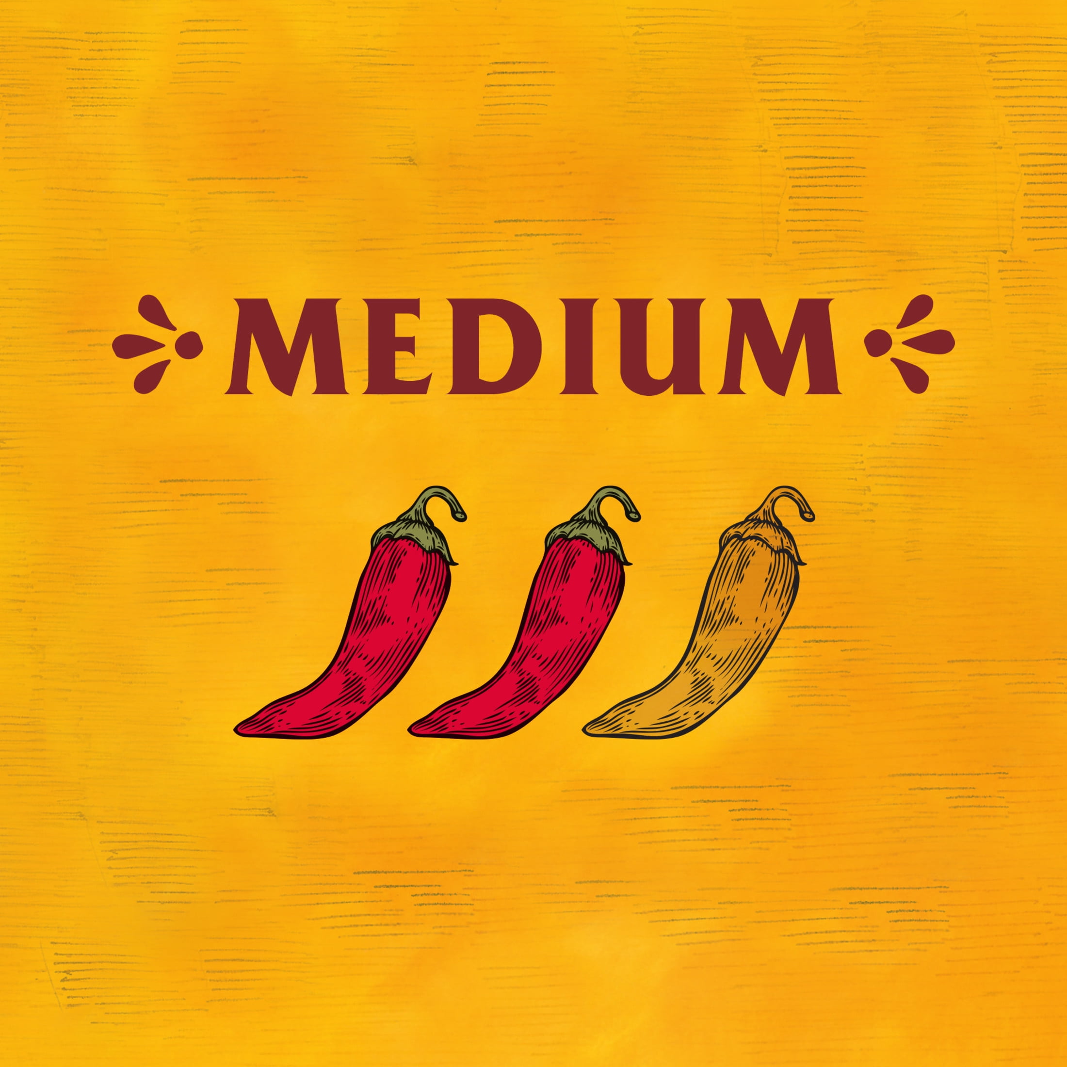 (4 pack) Cholula Gluten Free Original - Medium Salsa, 12.0 oz Jar