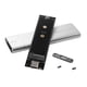 thumbnail image 2 of USB 3.1 Type-C M.2 NVMe SSD Caja de aleación de aluminio M-Key PCI-E Mobile Case Box, 2 of 7