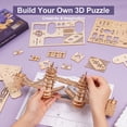 thumbnail image 2 of Rompecabezas 3D para adultos, kit de manualidades de madera con LED, para adolescentes, 2 of 5