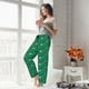 thumbnail image 5 of Fotbe Duck Mallard Flying Pose Pantalones de Pijama para Mujer, Pantalones de Dormir, Pantalones Pj con Cordón y Bolsillos-Small, 5 of 6