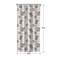 thumbnail image 5 of White Highland Cow Pattern Shower Curtain 36"x72" ,Bathroom Decorative Shower Curtains Set with 12 Hooks,Modern Waterproof Washable Shower Curtain, 5 of 6
