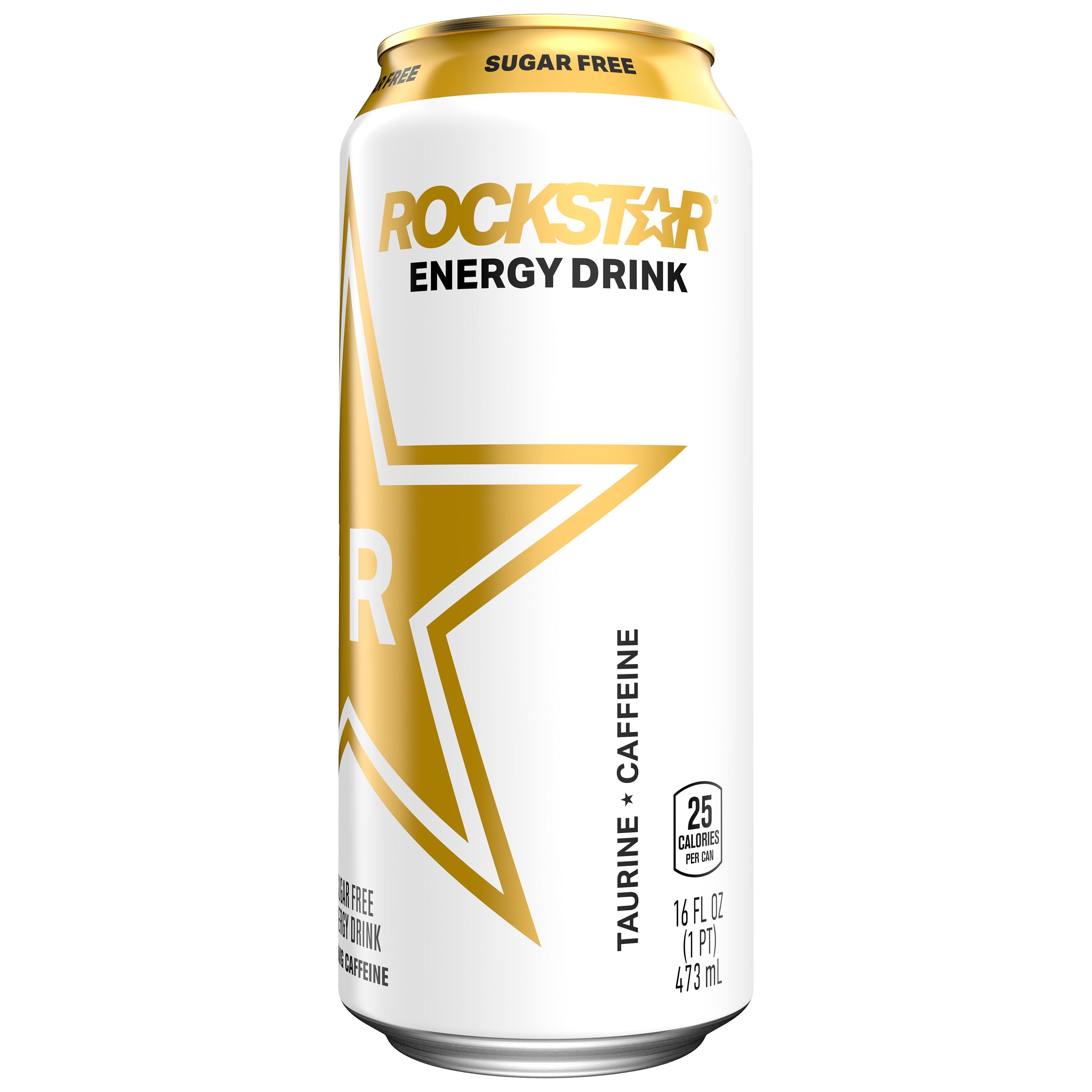 Rockstar, Sugar Free, Energy Drink, 16 fl oz, 1 Count, Shelf Stable