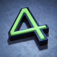 thumbnail image 1 of Glow in the Dark House Numbers - Green / Solar Powered House Numbers - Green, 1 of 6
