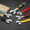 thumbnail image 5 of Uxcell Adjustable Wrench 6" High Carbon Steel Industrial Wide Jaw Wrench Adjustable Repairs Spanner Tool with Graduated Scale for Home Garage Workshop Plumbing, Red-Black, 5 of 7